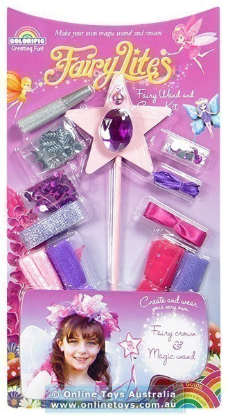 FairyLites Fairy Wand and Crown Kit