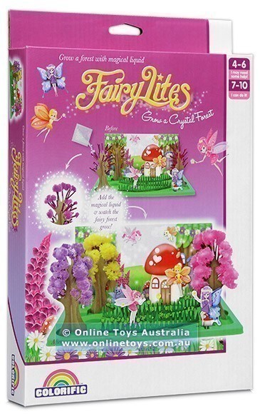 FairyLites Grow a Crystal Forest