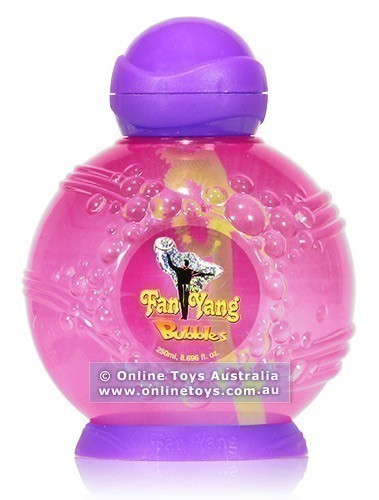 Fan Yang - 250ml Bubble Solution with Wand - Pink Bottle