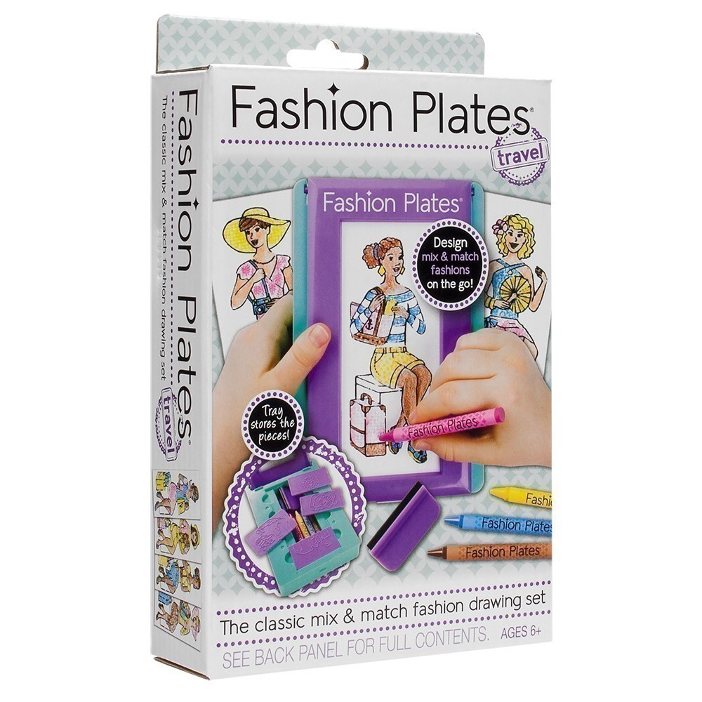 Fashion Plates - Travel Set