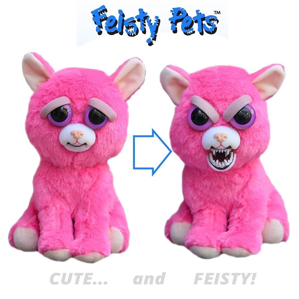 Feisty Pets - Lady Monstertruck (Pink Cat)