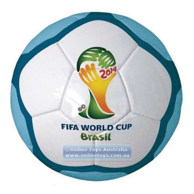 FIFA - Brazil 2014 World Cup Stitched Soccer Ball - Size 5 Blue