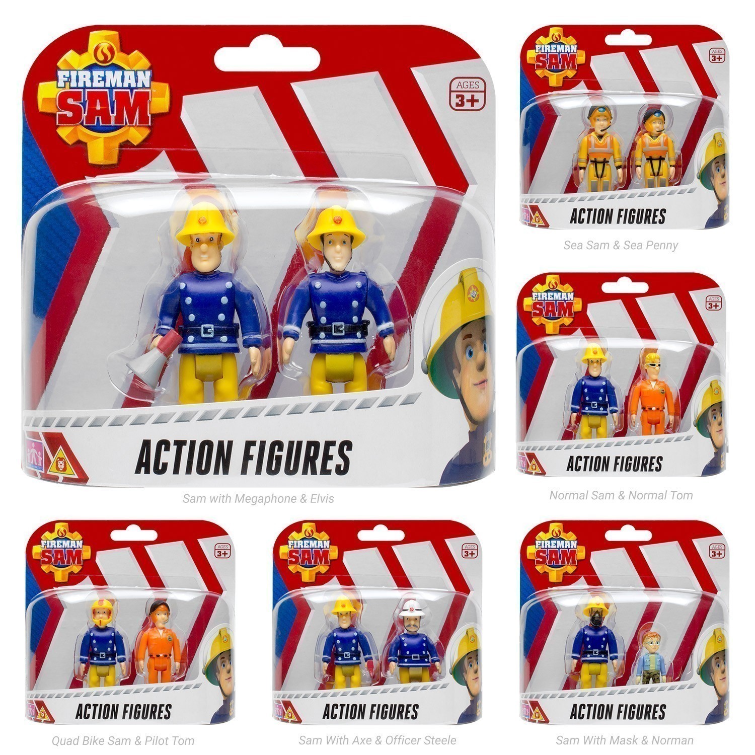 Fireman Sam - Action Figures Twin Pack Assortment