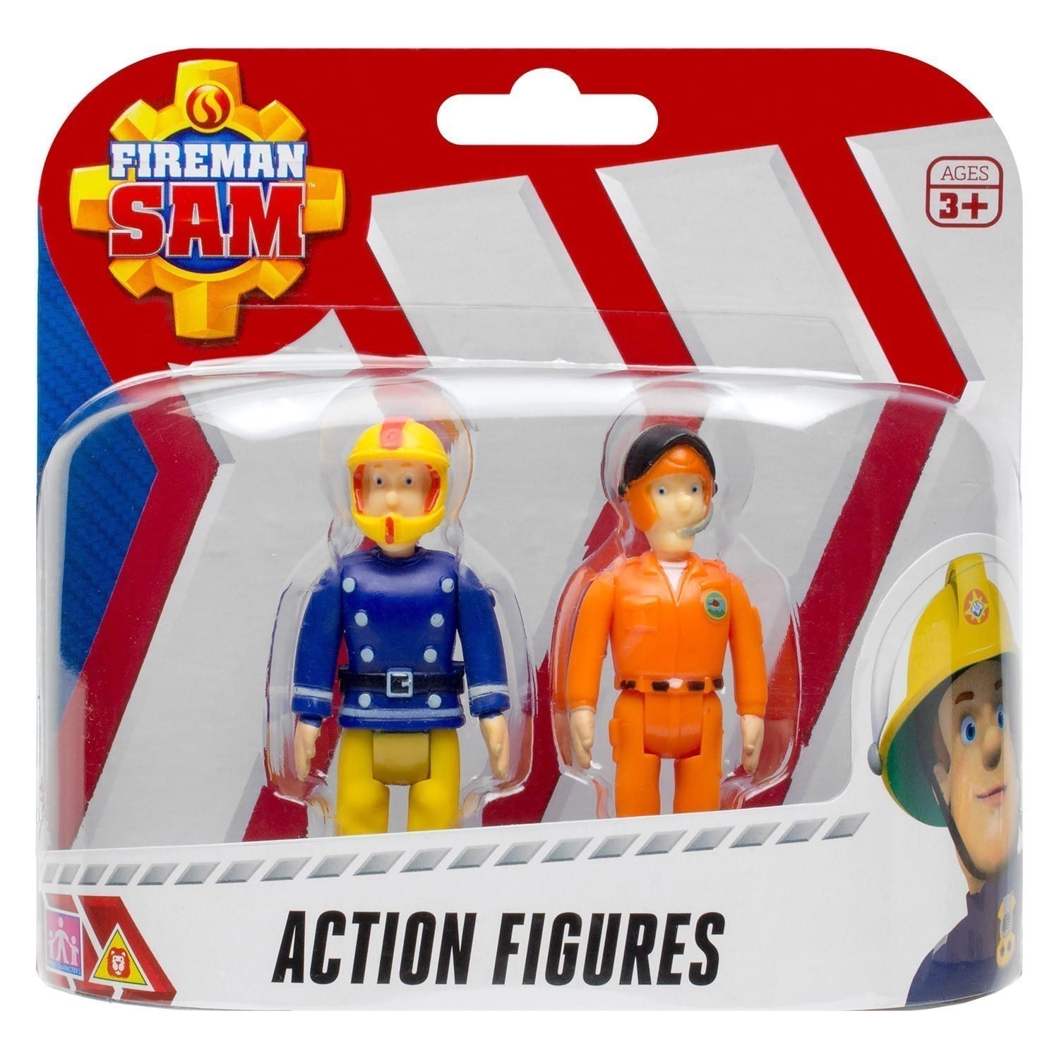 Fireman Sam - Action Figures Twin Pack - Quad Bike Sam & Pilot Tom