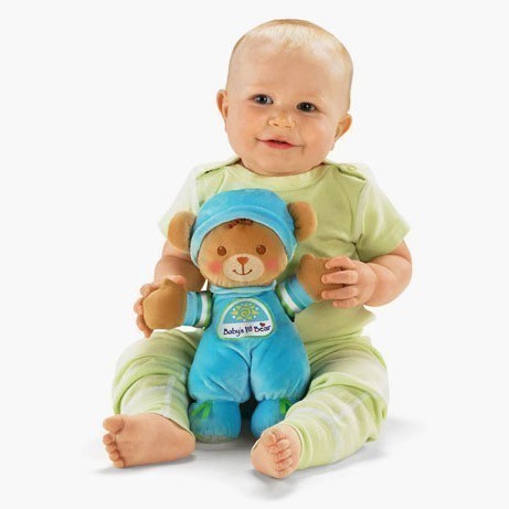 Fisher Price - Brilliant Basics - Babys 1st Bear and Baby