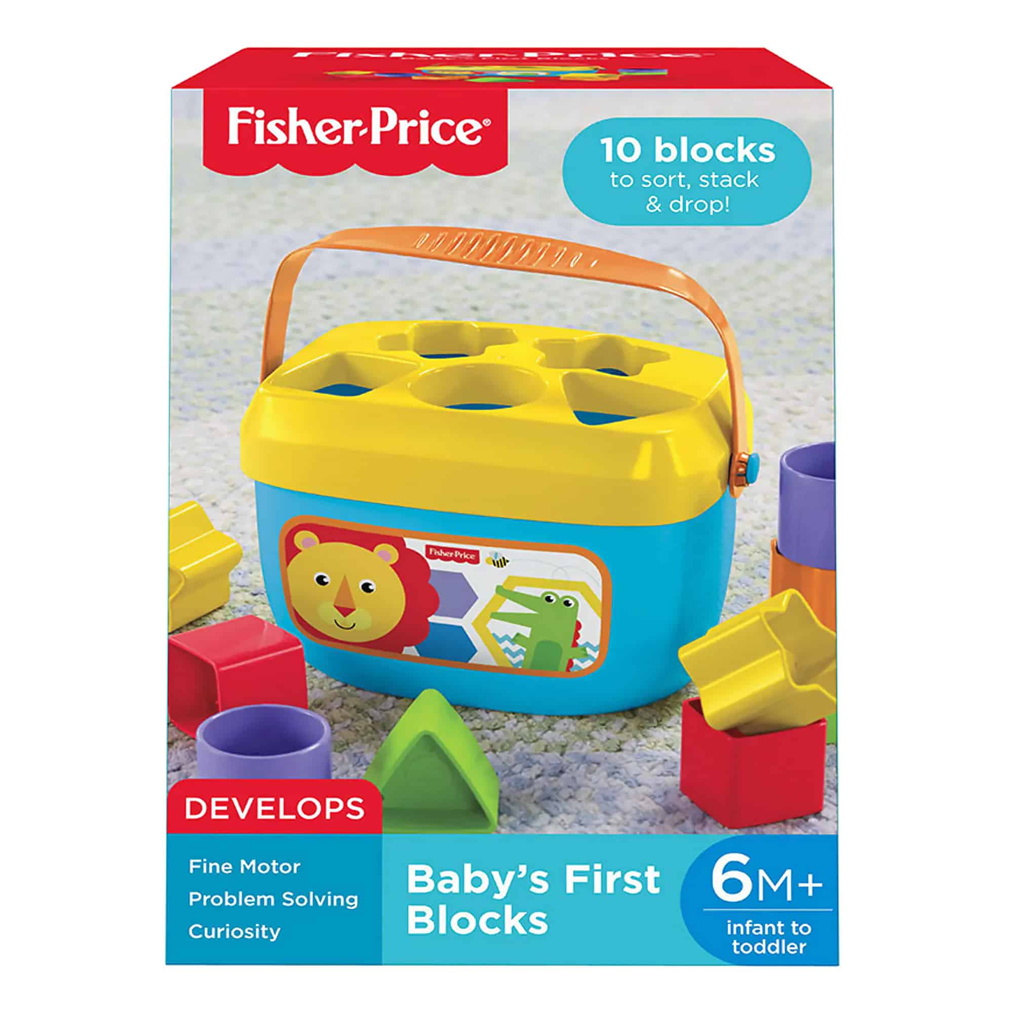 Fisher Price - Brilliant Basics - Babys First Blocks - Up Close