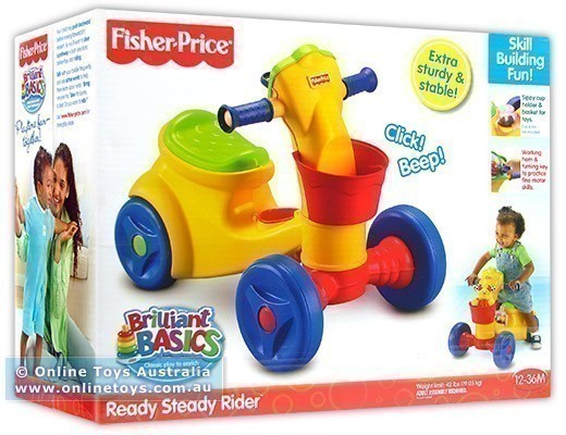 Fisher Price - Brilliant Basics - Ready Steady Rider