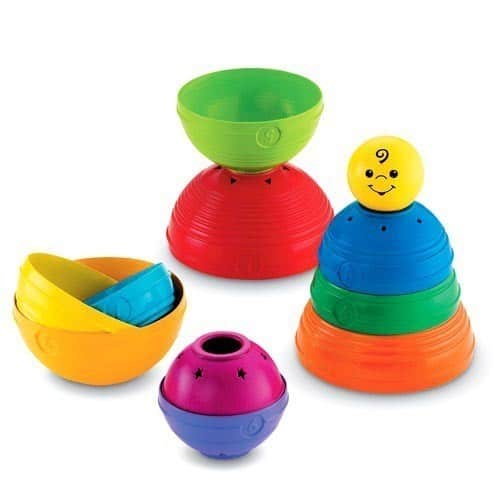 Fisher Price - Brilliant Basics - Stack and Roll Cups