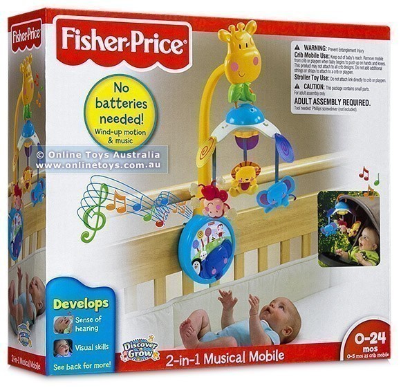 Fisher Price - Discover 'N Grow - 2-in-1 Musical Mobile