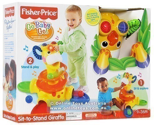Fisher Price - Go Baby Go! - Sit-to-Stand Giraffe