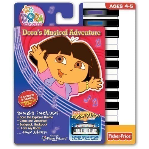 Fisher Price - I Can Play Piano System - Doras Musical Adventure