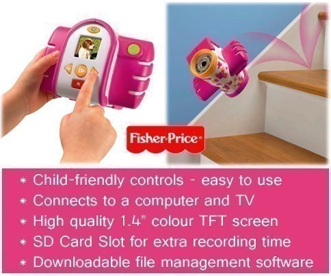 Fisher Price - Kid Tough Video Camera - For Girls