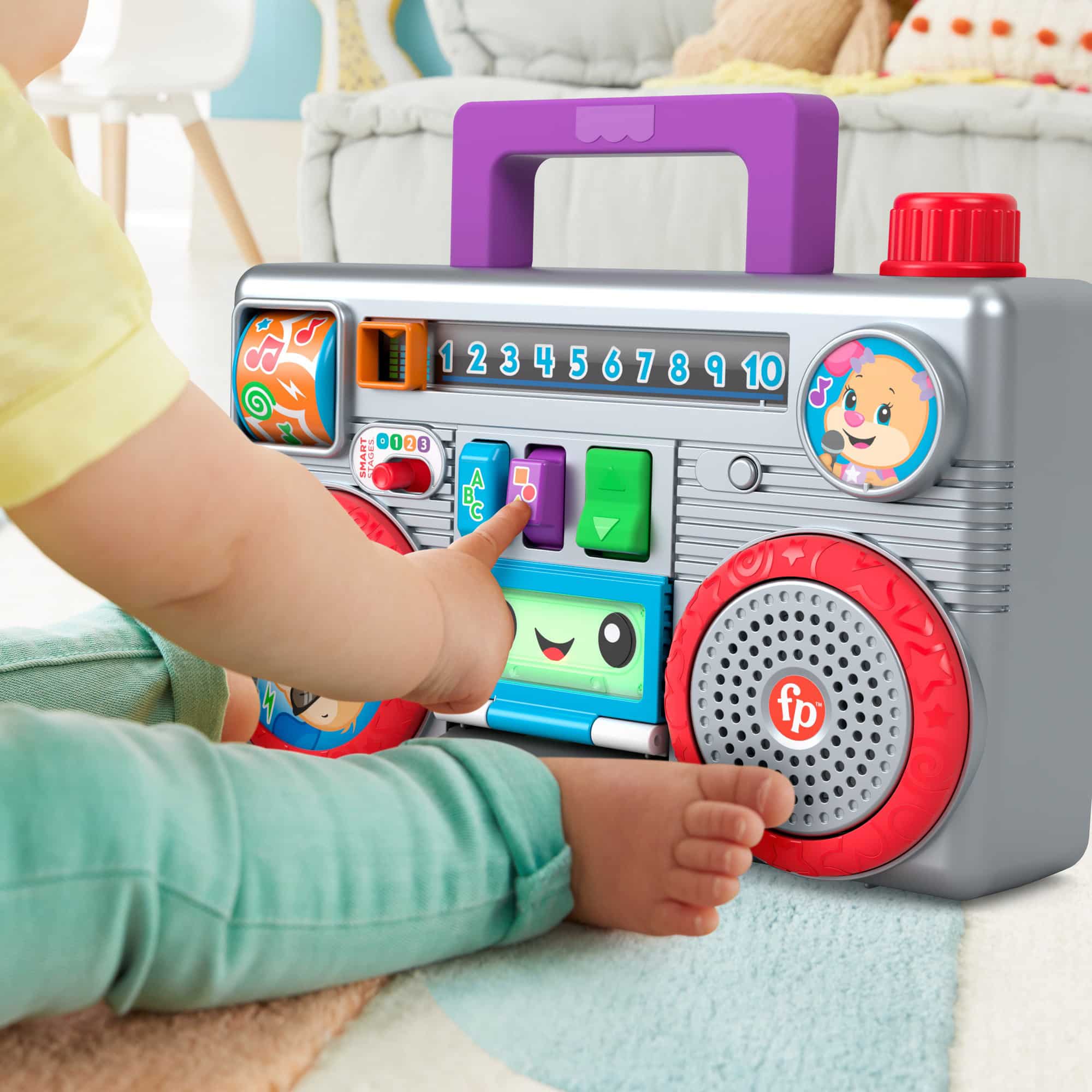 Fisher Price - Laugh and Learn - Busy Boombox