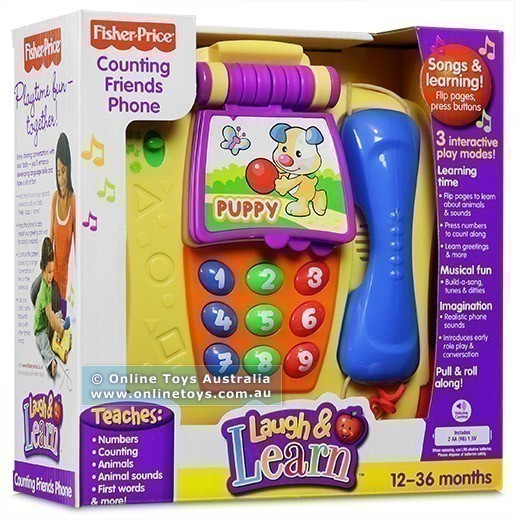 Fisher Price - Laugh and Learn - Counting Friends Phone