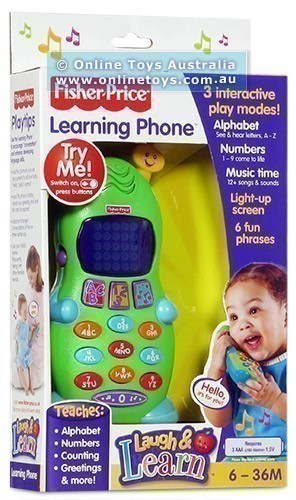 Fisher Price - Laugh and Learn - Learning Phone - Box