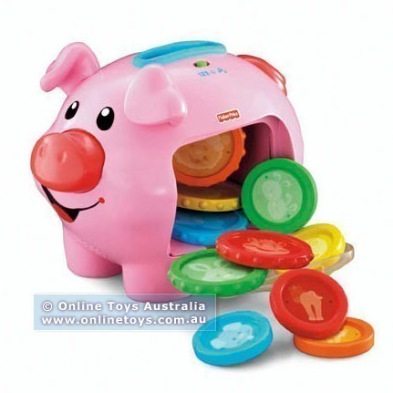 Fisher Price - Laugh and Learn - Learning Piggy Bank