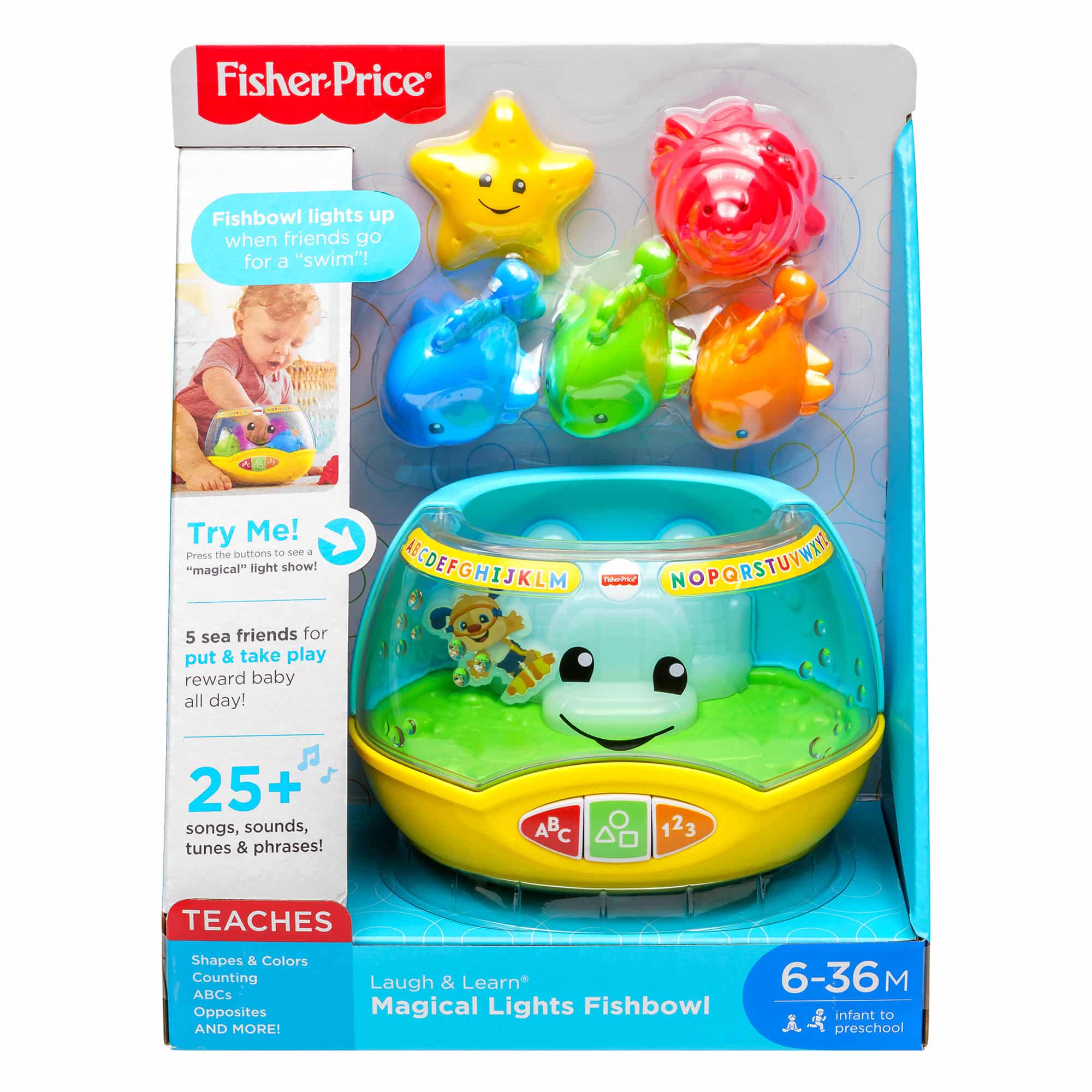 Fisher Price - Laugh and Learn - Magical Lights Fishbowl