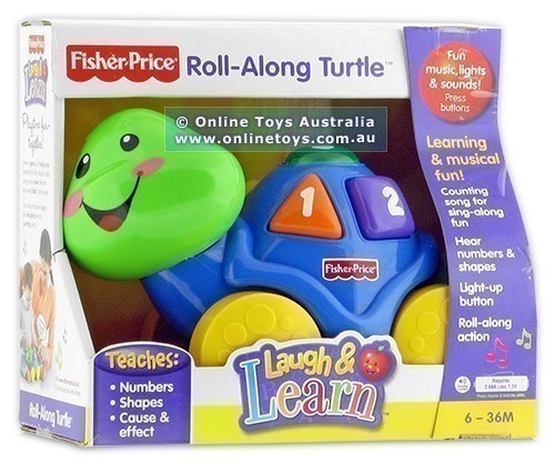 Fisher Price - Laugh and Learn - Roll-Along Turtle