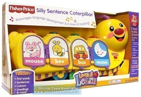 Fisher Price - Laugh and Learn - Silly Sentence Caterpillar