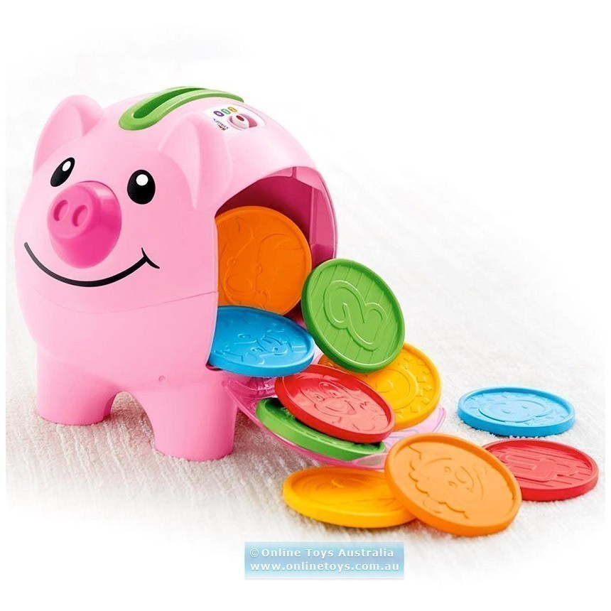Fisher Price - Laugh and Learn - Smart Stages Piggy Bank