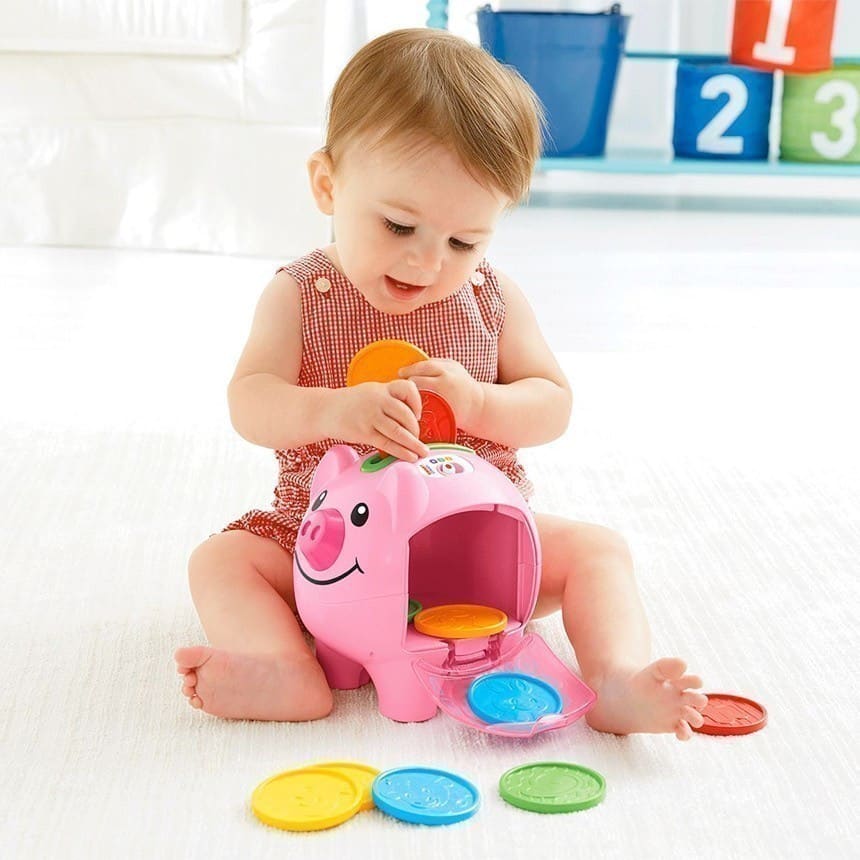 Fisher Price - Laugh and Learn - Smart Stages Piggy Bank