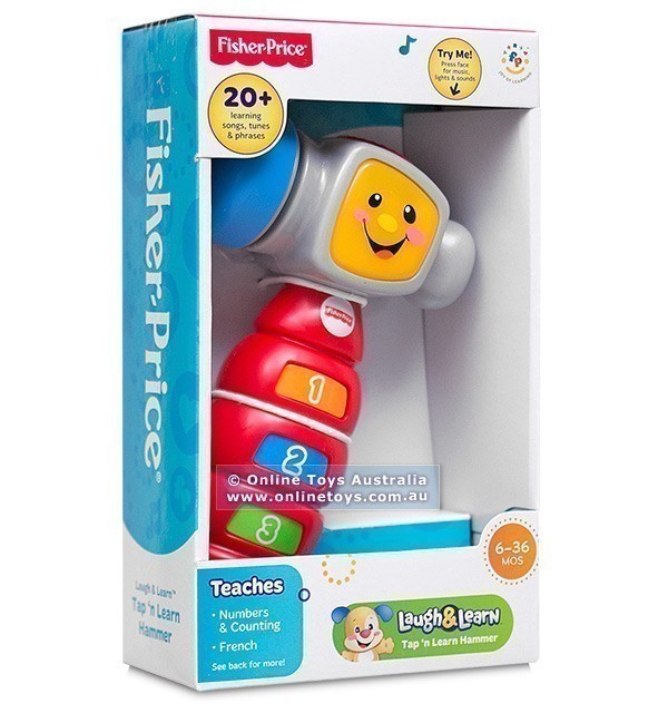 Fisher Price - Laugh and Learn - Tap N Learn Hammer