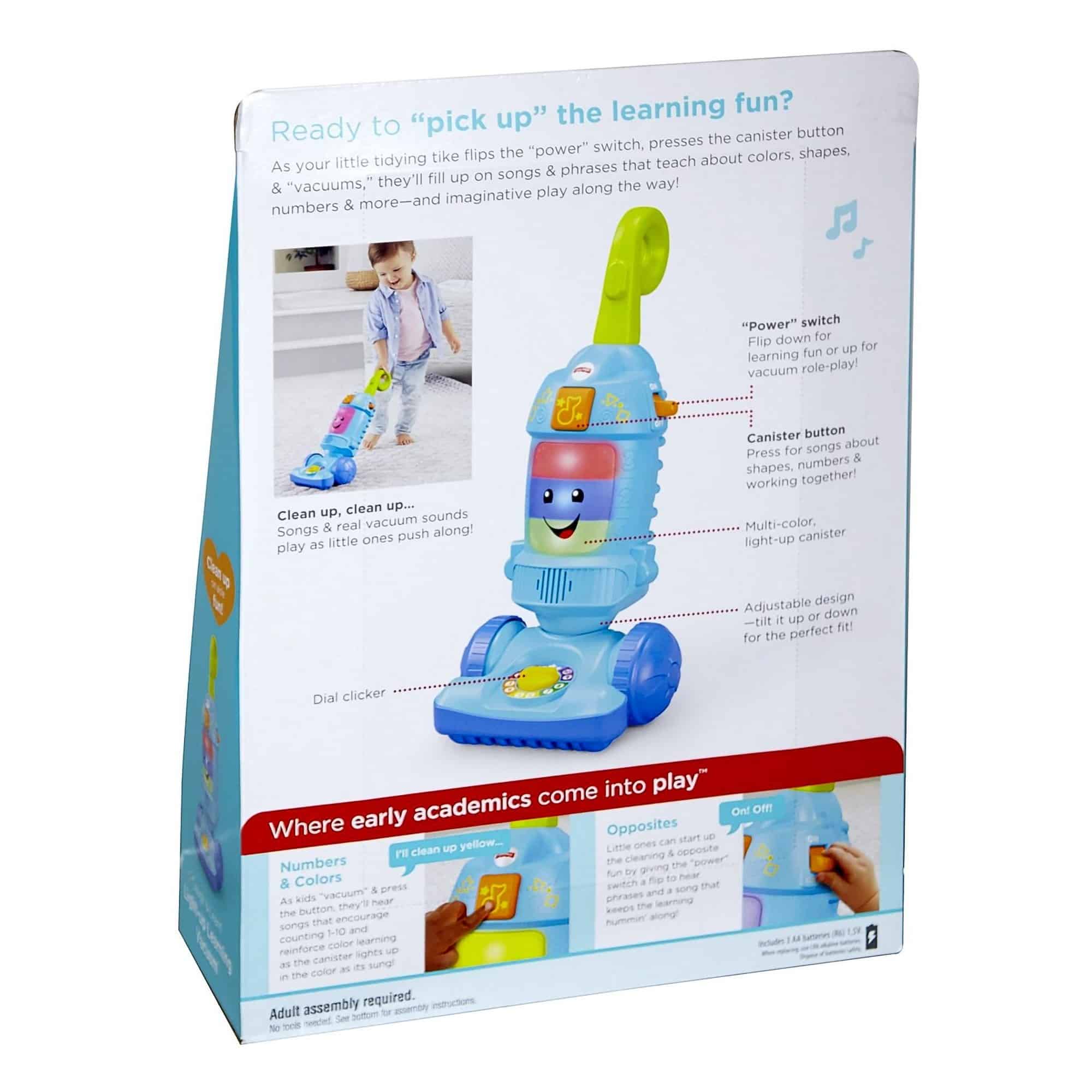 Fisher Price - Laugh & Learn - Light-up Learning Vacuum