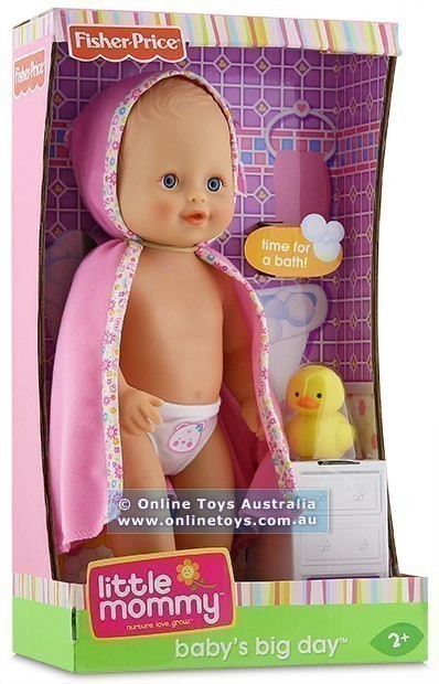 Fisher Price - Little Mommy - Baby's Big Day - Time for a Bath