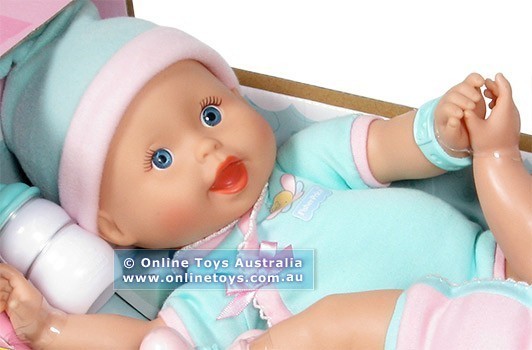 Fisher Price - Little Mommy - Baby So New Twins (Two Girls) - Up Close
