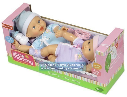 Fisher Price - Little Mommy - Baby So New Twins