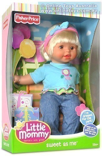 Fisher Price - Little Mommy - Sweet as Me - Dressed for the Park