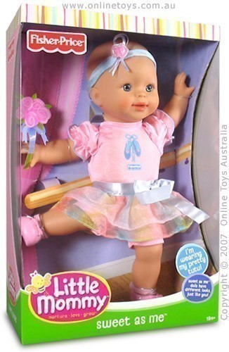 Fisher Price - Little Mommy - Sweet as Me - Pretty Tutu Doll