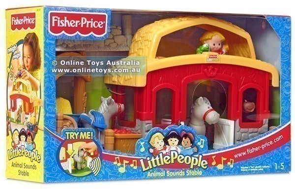 Fisher Price - Little People - Animal Sounds Stable