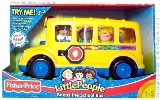 Fisher Price Little People - Beeps The School Bus