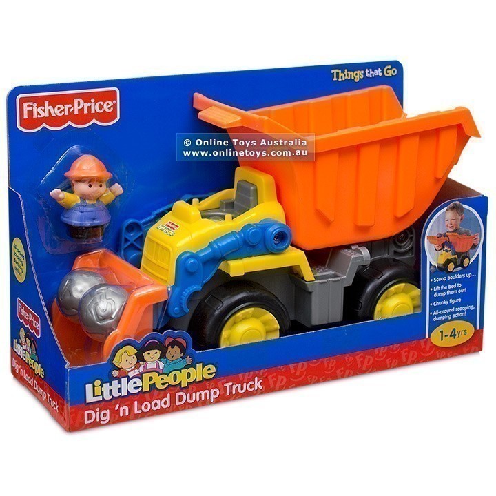 Fisher Price - Little People - Dig 'N Load Dump Truck