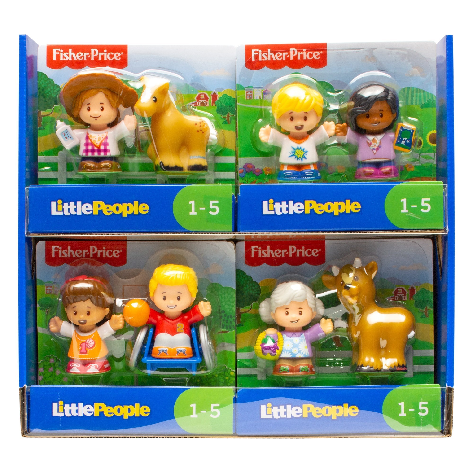 Fisher Price - Little People Figures - 2 Pack Assortment