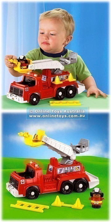 Fisher Price - Little People - Michael & His Rescue Rig
