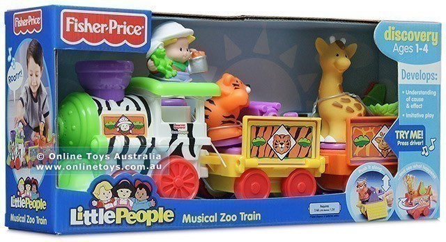 Fisher Price - Little People - Musical Zoo Train