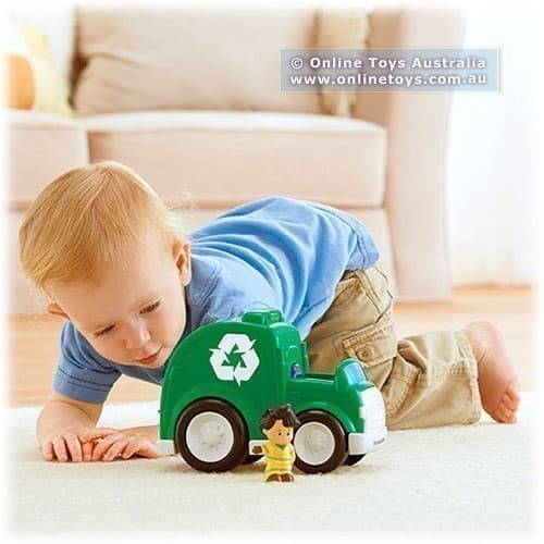 Fisher Price - Little People - Recycle Truck