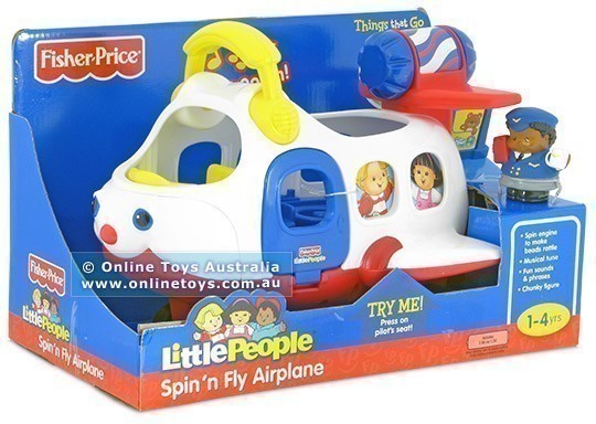 Fisher Price - Little People - Spin 'n Fly Airplane