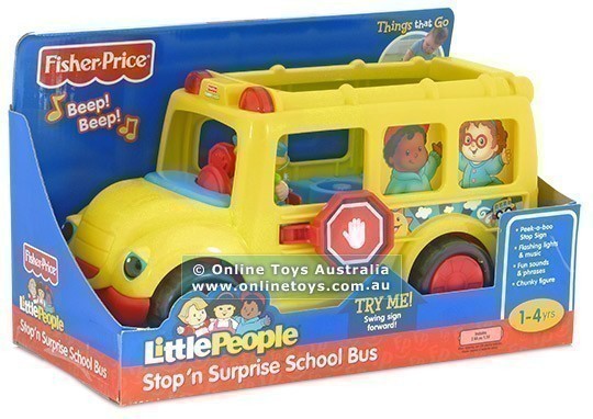 Fisher Price - Little People - Stop \'n Surprise School Bus