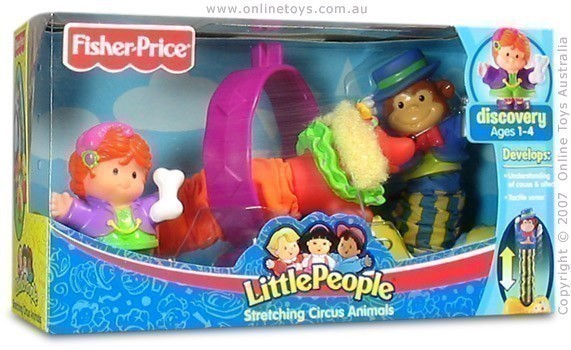 Fisher Price - Little People - Stretching Circus Animals
