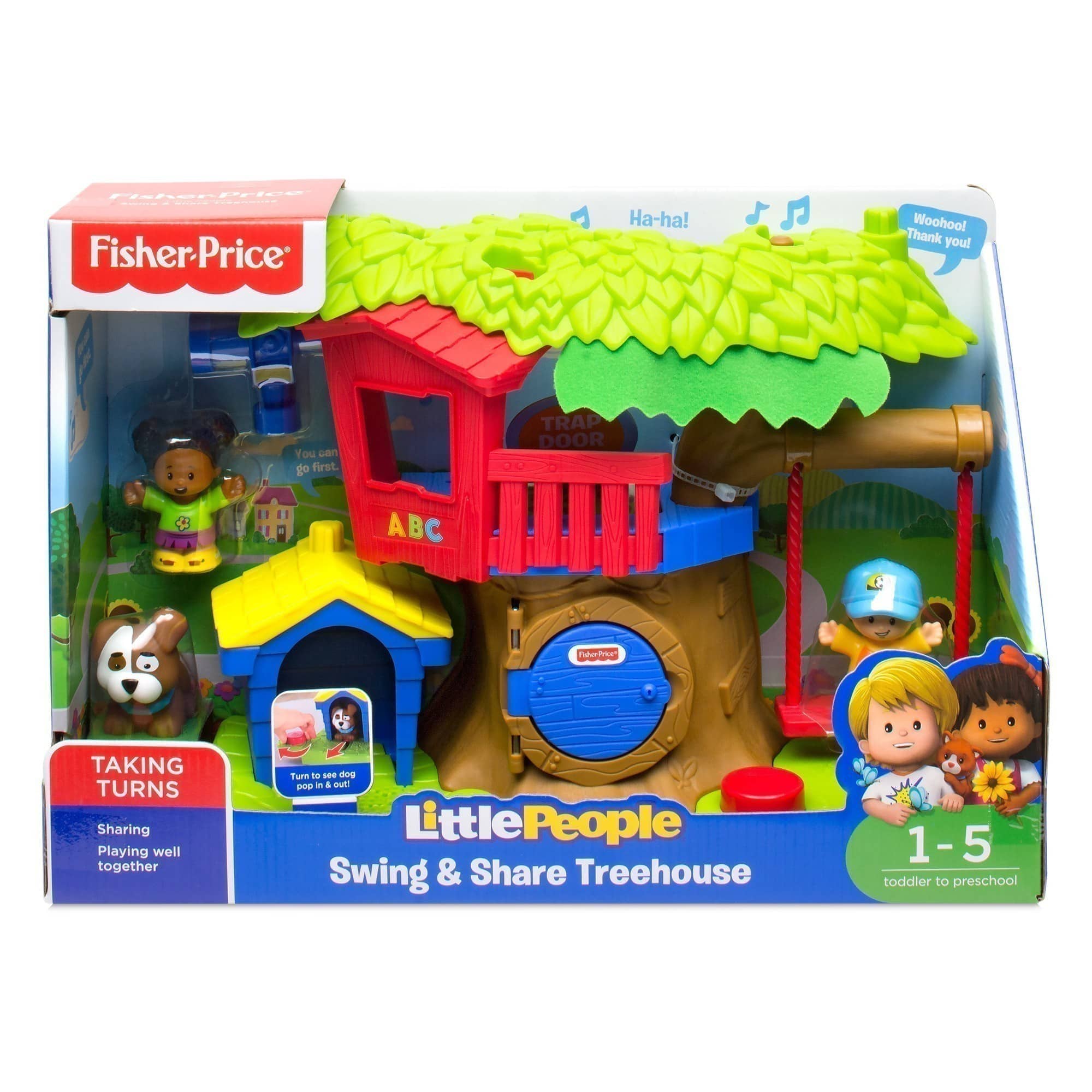 Fisher Price - Little People - Swing & Share Treehouse