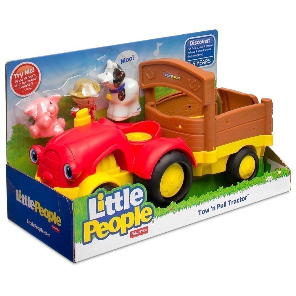 Fisher Price - Little People - Tow 'n Pull Tractor