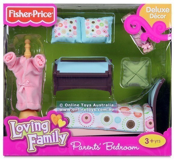 Fisher Price - Loving Family - Deluxe Parents Bedroom