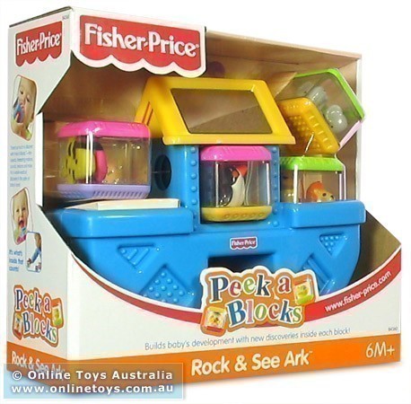 Fisher Price - Peek-a-Blocks - Rock and See Ark