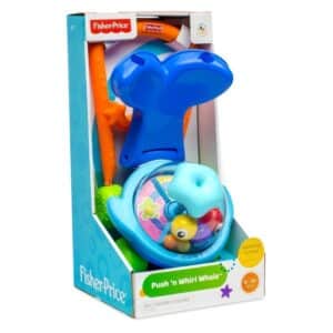 Fisher Price - Push N Whirl Whale