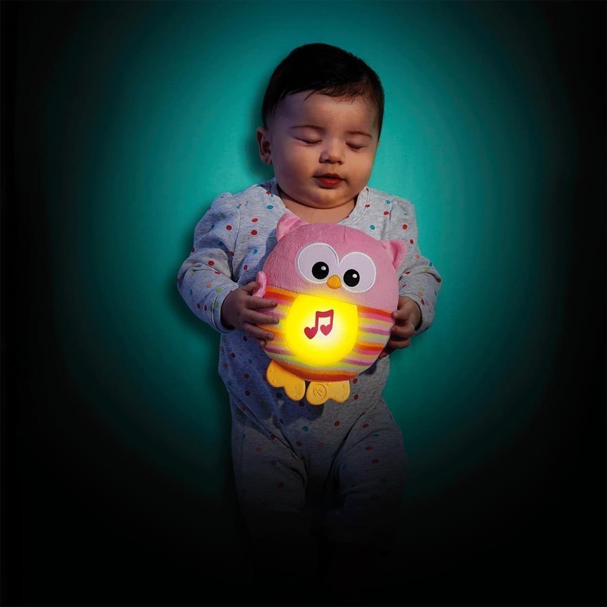 Fisher Price - Soothe and Glow Owl - Pink