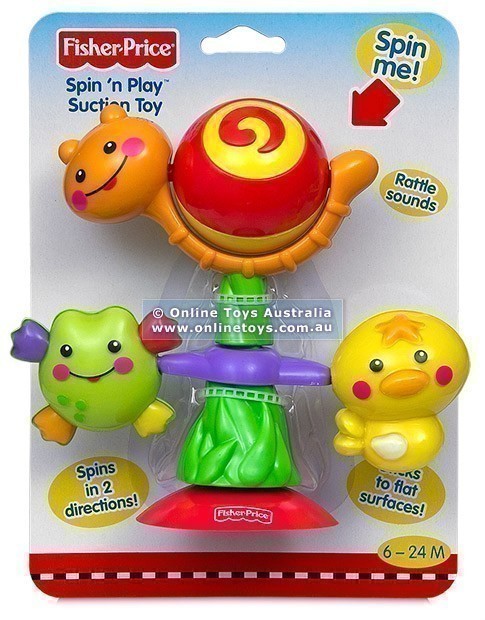Fisher Price - Spin 'n Play Suction Toy