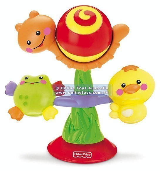 Fisher Price - Spin 'n Play Suction Toy